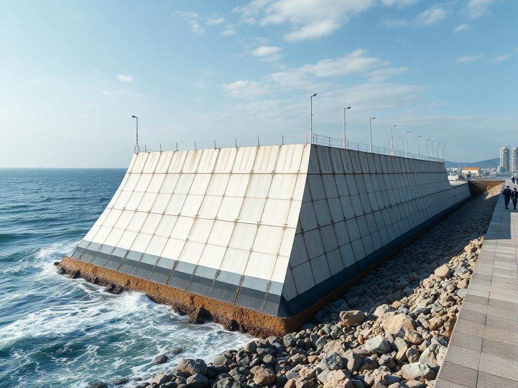 Barreras niponas anti tsunamis